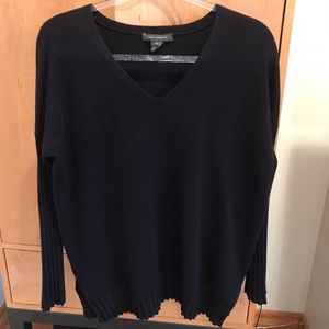 French Connection Black Long Sleeved Sweater